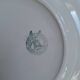 Vintage yellow and pink dinner plates
