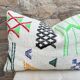 Housse de coussin artisanale marocaine en laine berbère