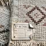 Berber carpet in wool 71x143cm