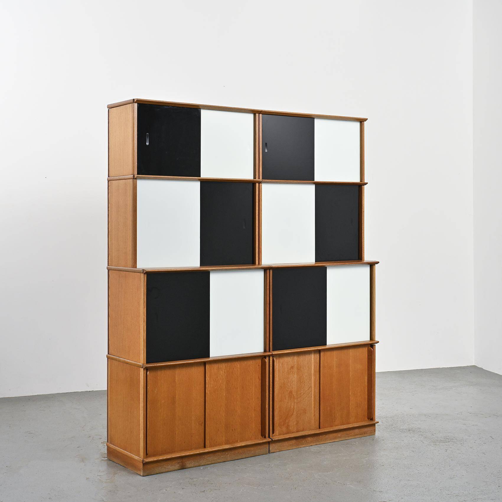 Oscar modular library, france circa 1955