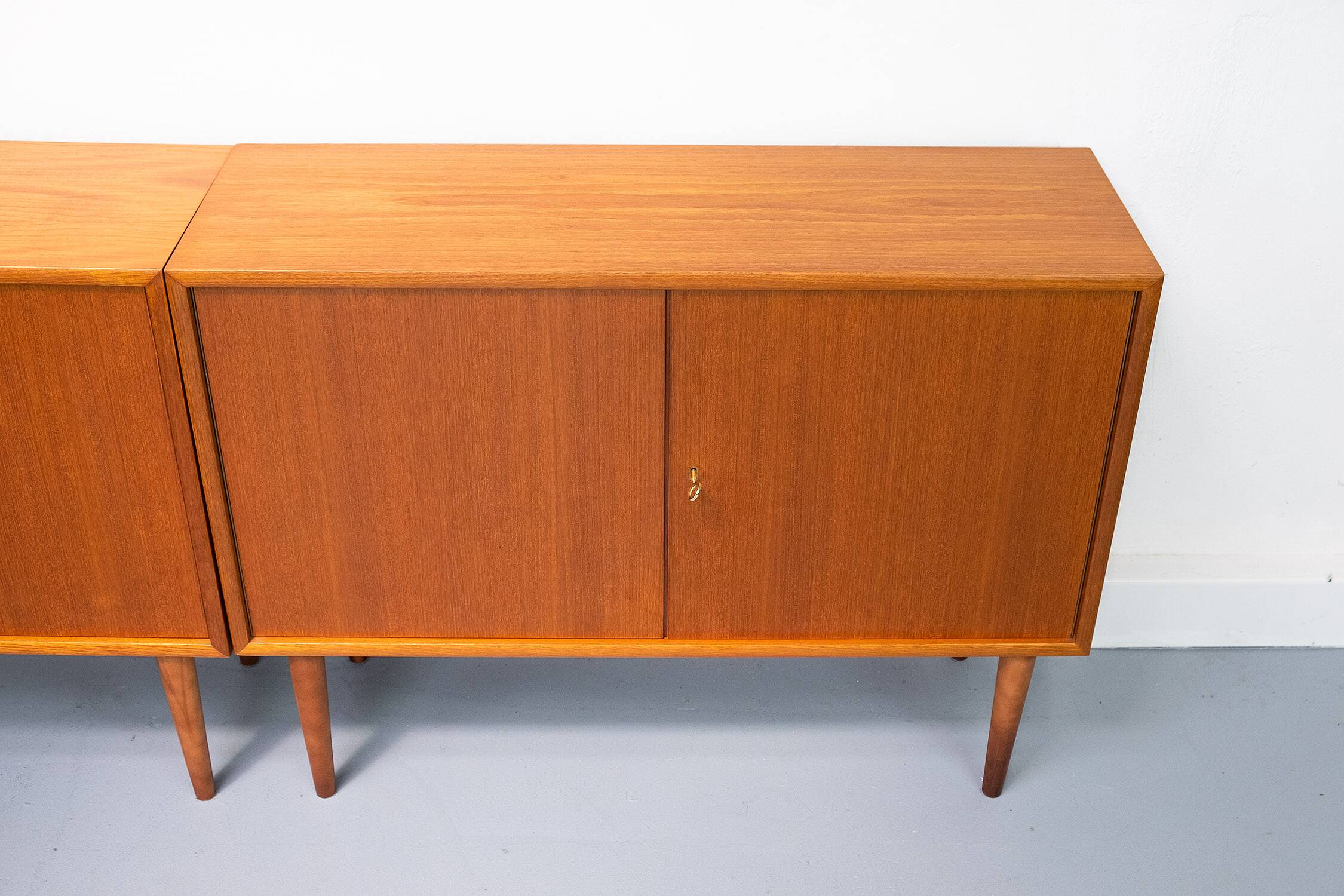 Mid-Century Teak Sideboards from WK Möbel