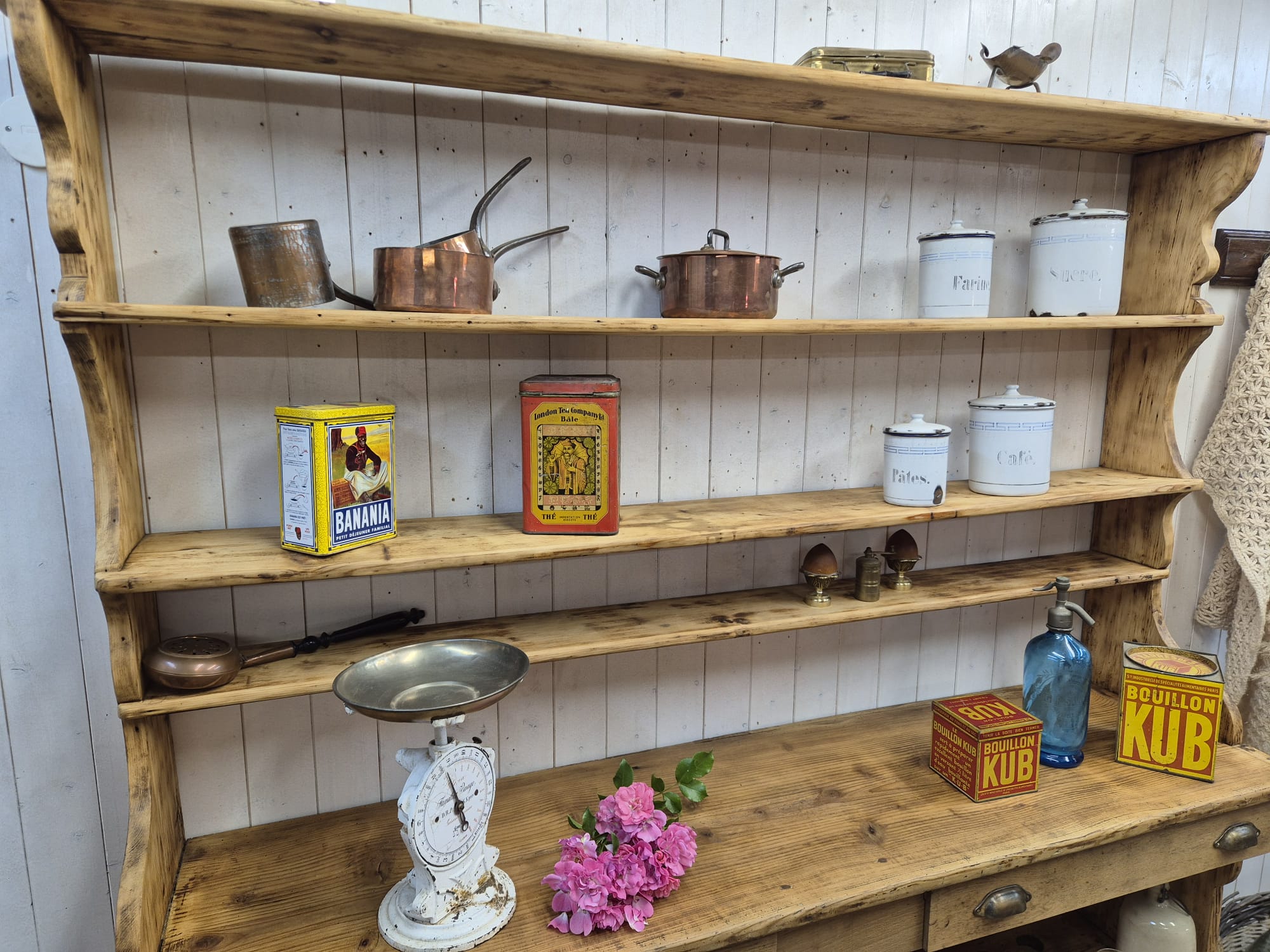 Old country shelf