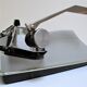 Writers' typewriters of light grey 70s Adler made in Holland