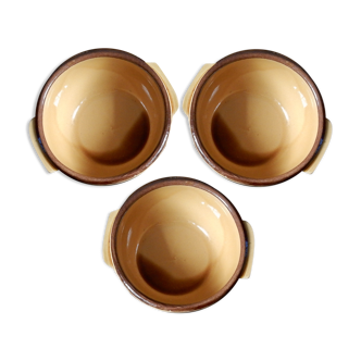 Set of 3 ear bowls