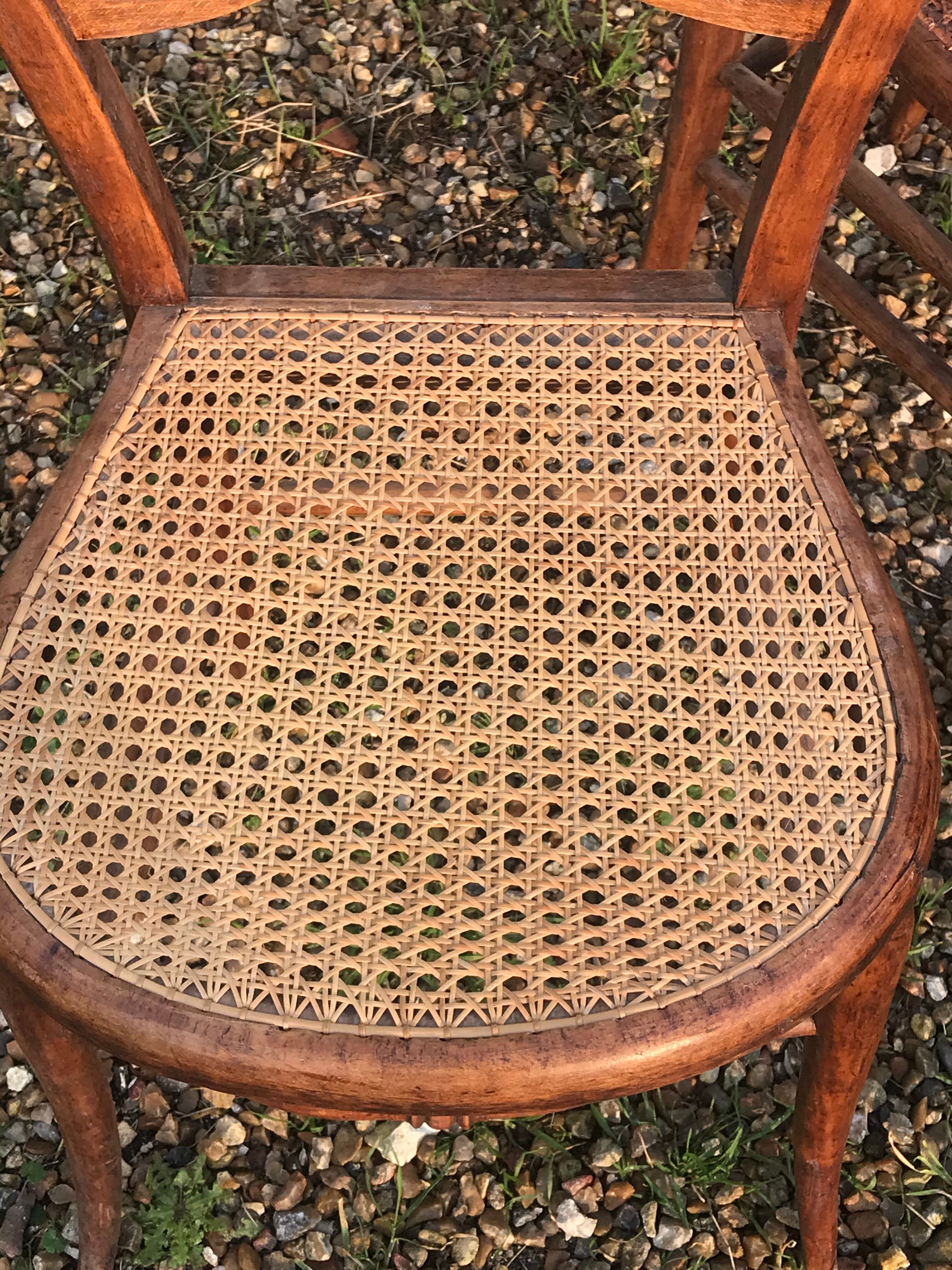 Pair of old chairs.