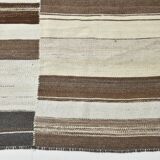 Tapis de salon 9x12, doux, beige et marron, turc, 267x369 cm, SK 33650