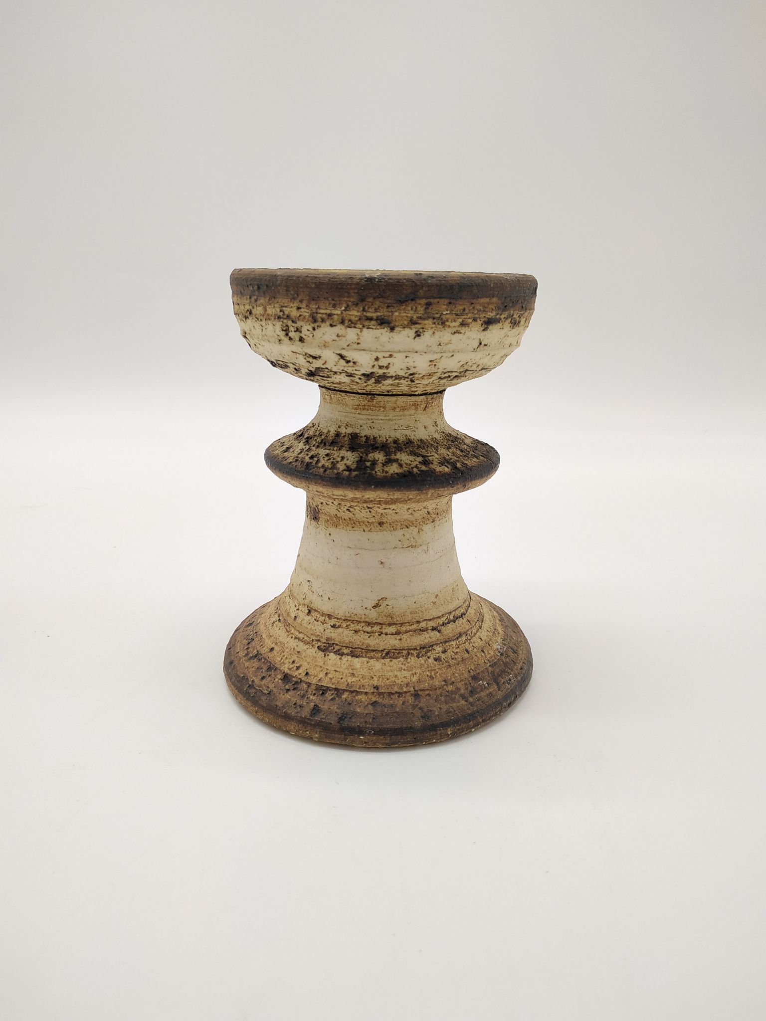 Scandinavian sandstone candle holder by Brigitte andrzejak
