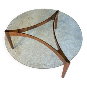 Table basse palissandre