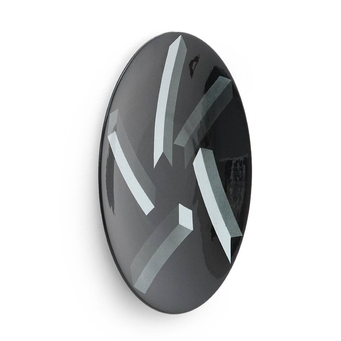 Decorative ceramic plate Atlantis by Rolf Sinnemark for Rörstrand, 1980s.