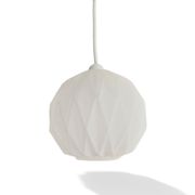 Small Origami pendant lamp 1960s LeKlint style