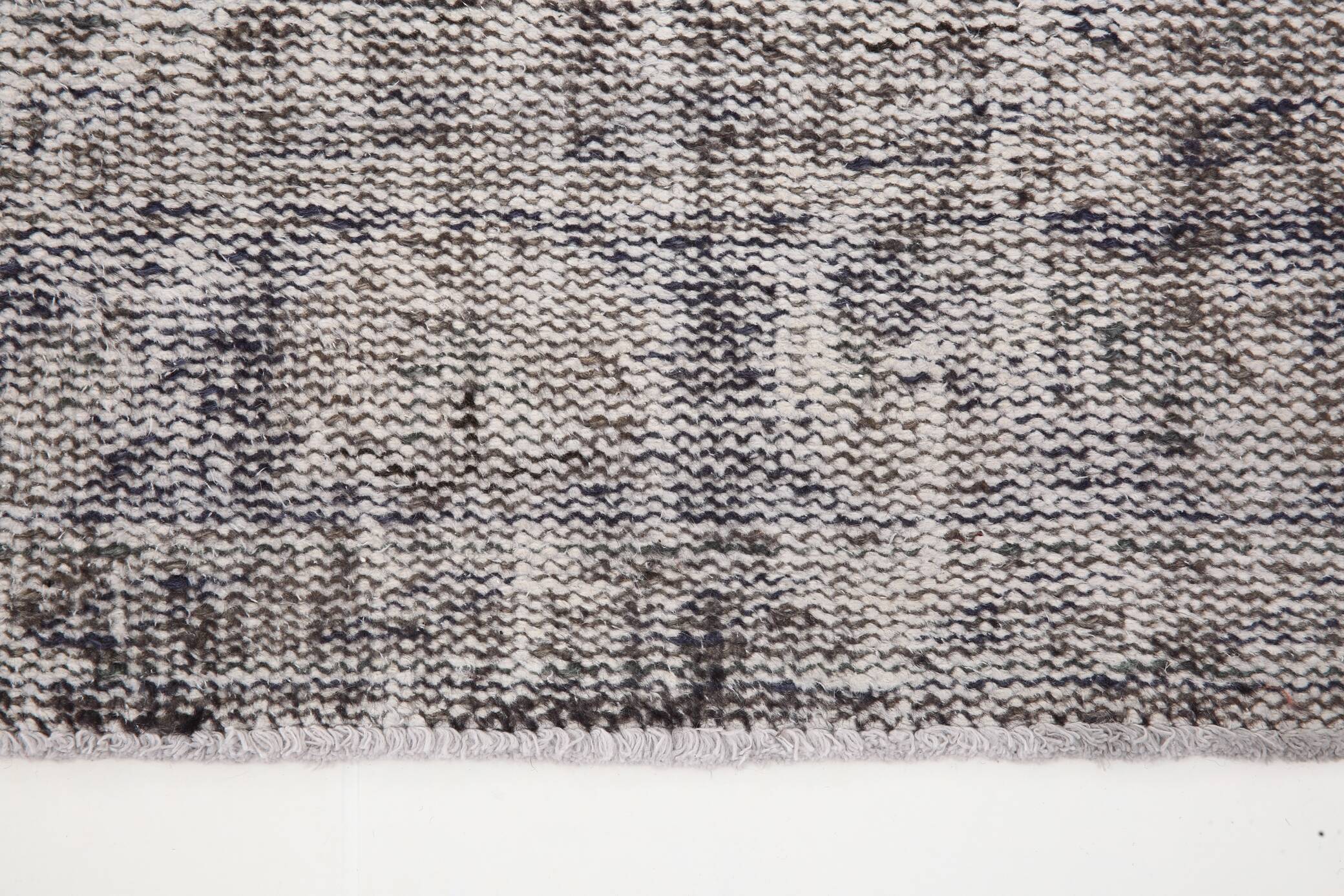 3x10 Rug For Hallway Gray Blue Turkish Vintage Runner Rug, 81x306Cm