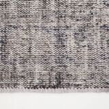 3x10 Rug For Hallway Gray Blue Turkish Vintage Runner Rug, 81x306Cm