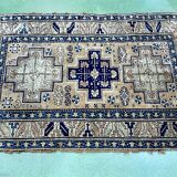 Tapis persan en laine fait main - 1m40x1m03