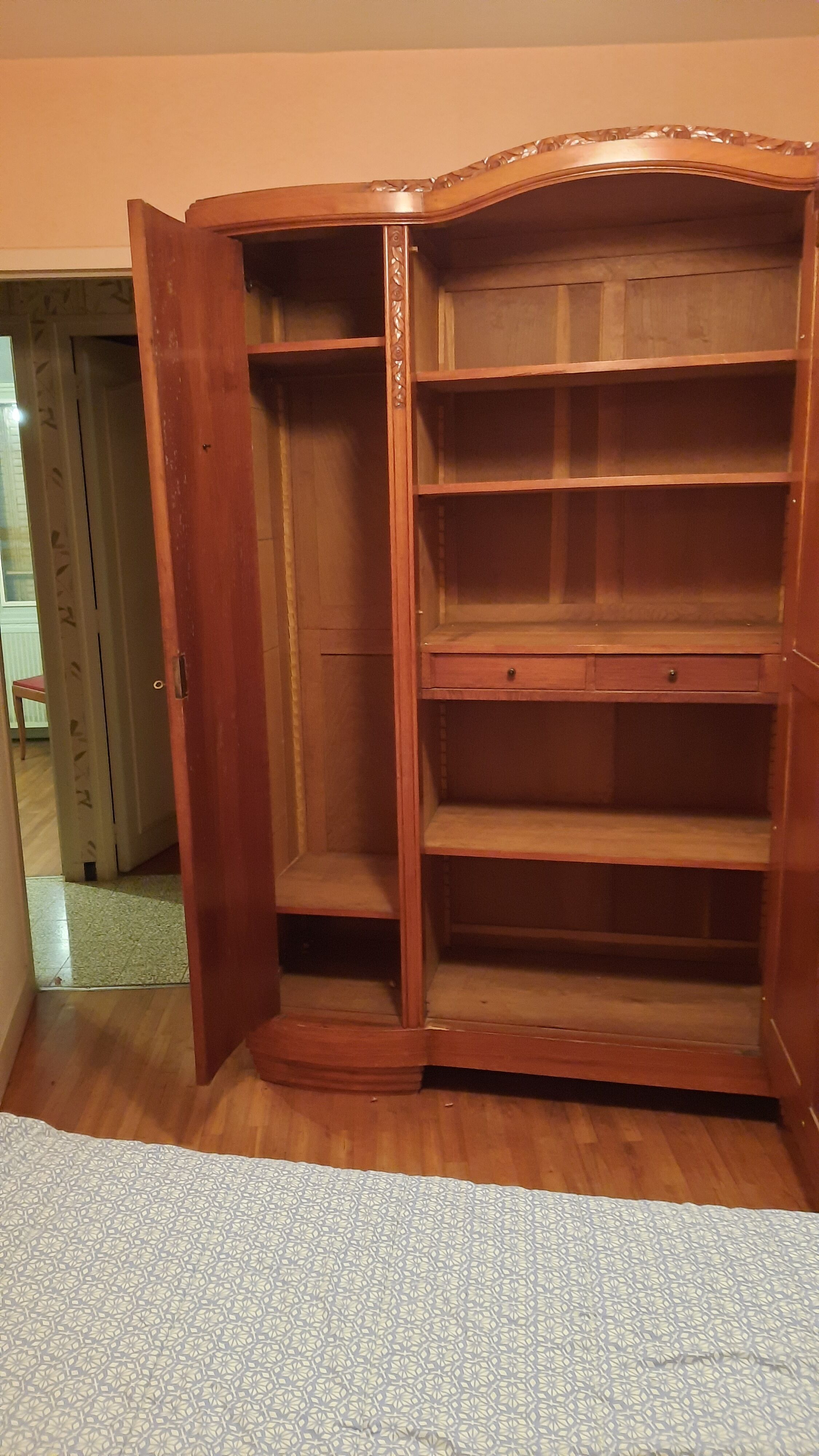 Art deco style wardrobe