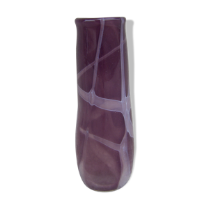 Vase artisanal en verre souffle?