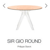 Philippe Stark table for Kartell