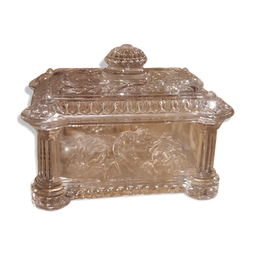 Crystal bonbonnière 19th century