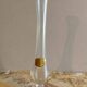 Vase soliflore vintage en cristal - Val Saint-Lambert
