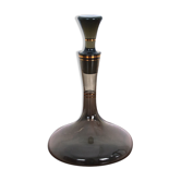Carafe en verre noir, Pologne, années 1960