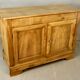 Louis Philippe XIXth buffet in blond walnut
