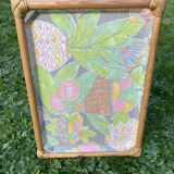 Breakfast tray on vintage stand