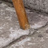 Paire d’anciennes chaises de bistrot terrasse