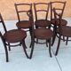 Suite de 6 chaises de bistrot Thonet années 1920