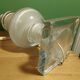 Lamp bases in blown glass, molded, Medici, baluster