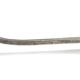 Art Deco sugar spoon, silver-plated brass, Platerstyl, Poland, 1930s