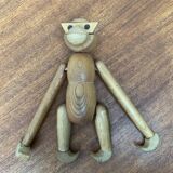 Danish mid-century wooden monkeys, set of 3