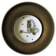 Brass ceiling light and Murano glass. GLASH-TTE LIMBURG. 1970