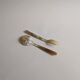 Horn serving cutlery