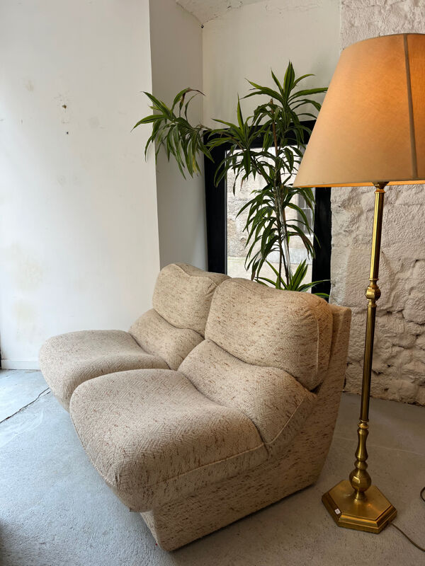 Canapé d’angle modulable années 70