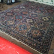 Handmade Persian Yalameh rug 370x261cm