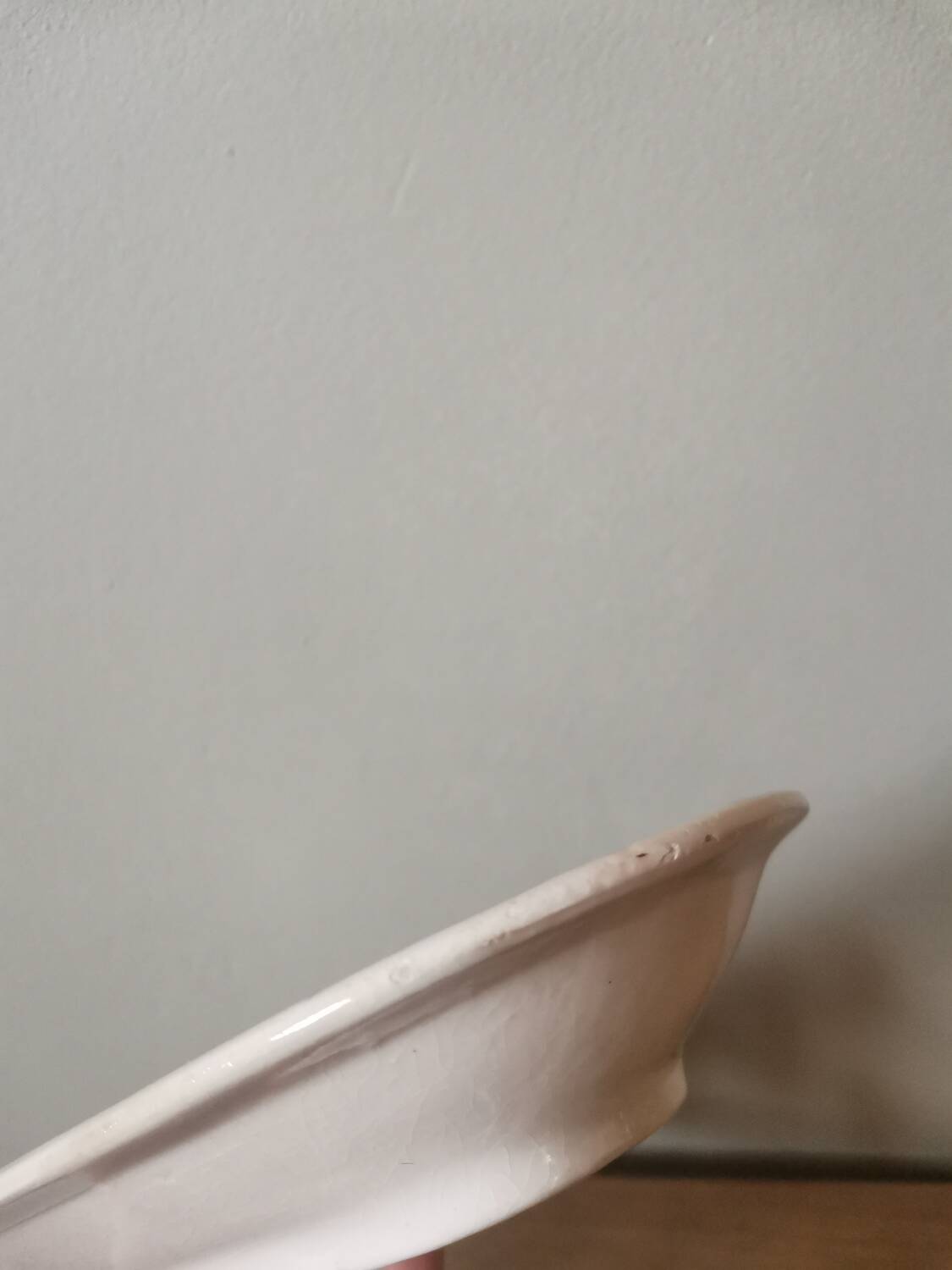 Vintage phlox ceramic soap dish K&G Lunéville France art nouveau flower pattern