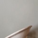 Vintage phlox ceramic soap dish K&G Lunéville France art nouveau flower pattern