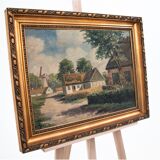 Painting "Rural landscape"