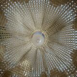 Vintage rattan chandelier