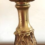 Pair of brass bedside lamp