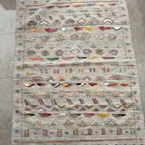 Tapis berbère poils ras 115x150 cm