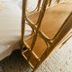 Rattan bookcase