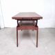 Table basse relevable en teck,  Danemark - 1960