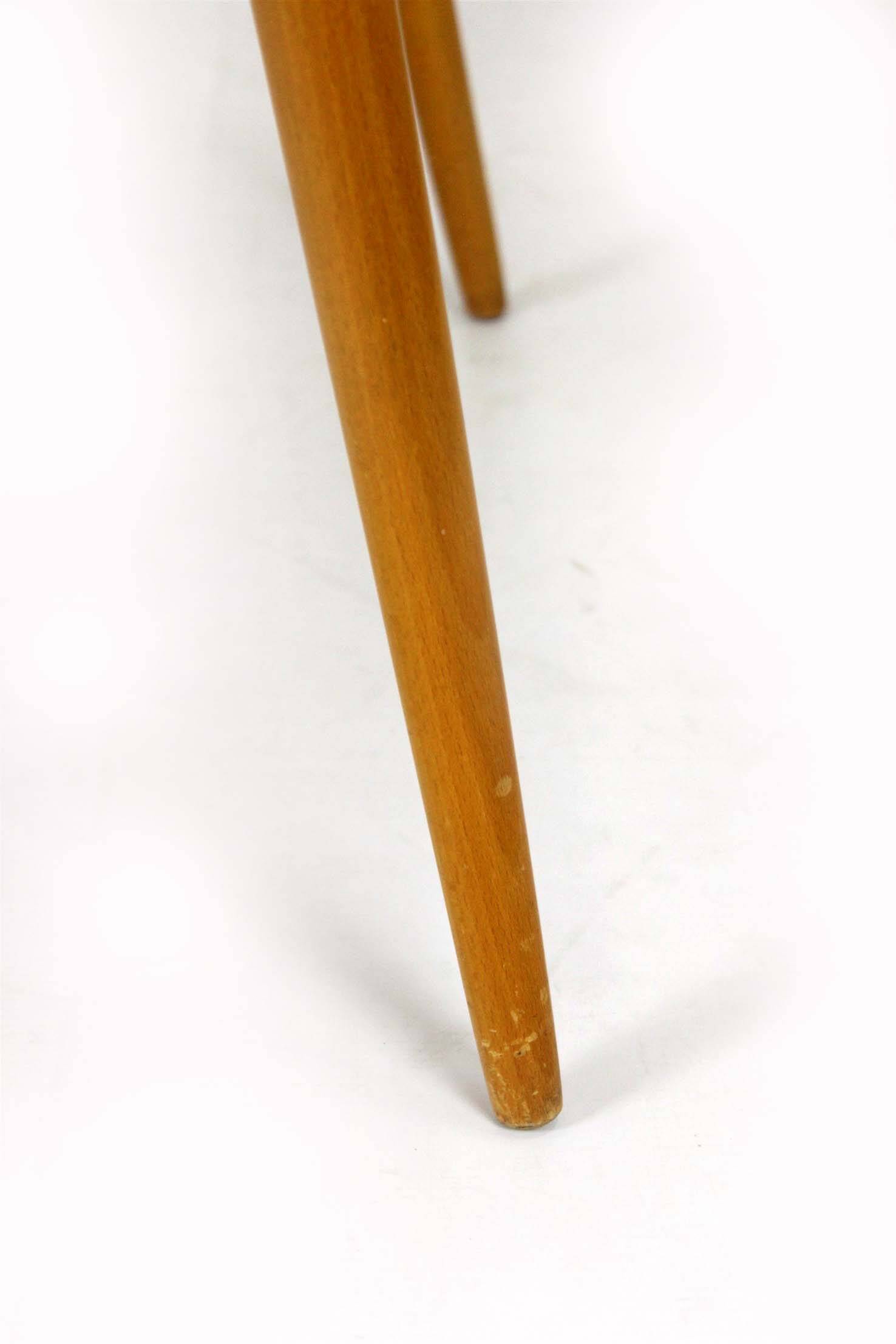 Mid-Century Modern Coffee Table with Glass Top from Cesky Nabytek, 1960s