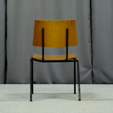 Lot of 4 oak chairs, 1974