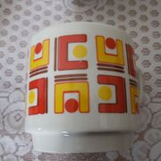 6 vintage Tognana cups 70's