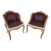 Armchairs Louis XV style