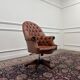 Chaise de bureau Chesterfield Wade classique en anglais