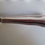 Set of 12 knives silver metal and stainless steel violin model Ercuis