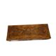 Italian burl walnut art deco console table, 1930s.