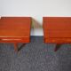 Paire de tables de chevet G Plan Fresco en teck